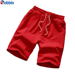 กางเกงขาสั้นผู้ชายฤดูร้อนแบบยูนิเซ็กส์สำหรับเล่นกีฬาและพักผ่อน กางเกงห้าส่วน มีกระเป๋า ยืดหยุ่น ระบายอากาศ แห้งเร็ว เอวยางยืด 100% - Product Image 1