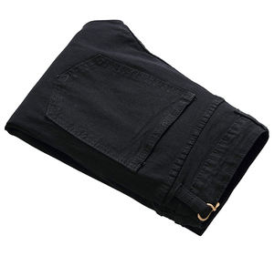 Jeans en denim légers et respirants pour hommes, couleur unie, style vintage, été comme hiver, prix de gros abordable - Product Image 3