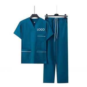 Ensemble de blouses d'hôpital très demandées, uniformes pour infirmières et médecins, meilleure qualité, plusieurs couleurs, manches courtes. - Product Image 4