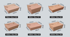 Caja de Papel Kraft para Alimentos con Logotipo Personalizado Premium, Cierre Magnético, Asa de Transporte, Laminación Mate, Embalaje Ecológico y Duradero - Product Image 5