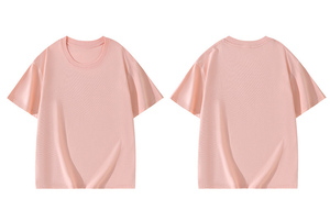 Camiseta de hombre a la moda con cuello redondo y manga corta, 220g, 100% algodón, diseño de logotipo personalizado OEM. - Product Image 6