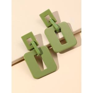 Handmade Luxury <b>Resin</b> <b>Earrings</b> Durable Crystal Fashion Accessories Jewelry - Product Image 5