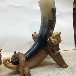 Cadre photo rectangulaire moderne en os de buffle véritable, durable et très tendance, 100 % naturel, fait main, pour décoration de mariage et cadeau - Product Image 1