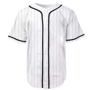 Camiseta de béisbol personalizada, uniforme de softbol con sublimación completa, camiseta de equipo de malla transpirable, número y nombre personalizados - Product Image 1