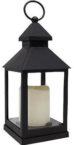 Lanterne en métal et verre avec finition noire brillante, vente en gros directe d'usine, lanterne à bougie pour décoration extérieure et intérieure, faite à la main - Product Image 4