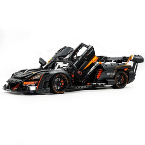GULY 10646 Ayrton Senna Voiture de Course en Métal, Blocs de Construction, Modèle à l'Échelle 1:8, Jouet Contrôlé par Application, Portée de 20m, Intérieur-Extérieur, 3803 Blocs - Product Image 4