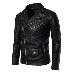 Chaquetas de Motocicleta de Cuero Genuino para Invierno, Transpirables, con Logotipo Personalizado OEM, Precio Bajo, Alta Calidad, Hechas en Pakistán - Product Image 3