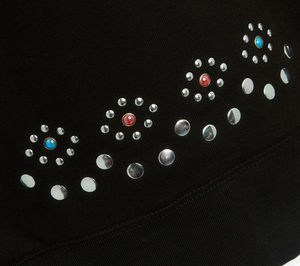 Sweat à capuche zippé en coton 100% de qualité supérieure pour hommes, avec strass, style Denims_Tears, vente en gros, fabriqué par le fabricant - Product Image 5