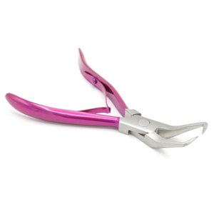 Kit professionnel d'extensions de cheveux en acier inoxydable avec pinces à extensions de haute qualité, outil à boucles, aiguille à crochet, ciseaux - Product Image 4
