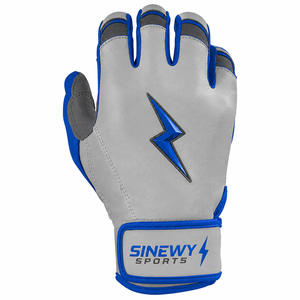 Guantes de Bateo de Béisbol de Cuero de Puño Corto Serie Original para Zurdos, Color Personalizado, Cierre de Gancho y Bucle, Duraderos |   Agarre Premium - Product Image 1