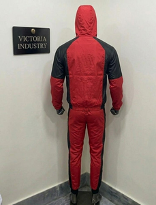 Conjuntos de Chaqueta y Pantalón Cortavientos con Capucha de Estilo Urbano, Ajuste Regular, Transpirables, Resistentes al Viento e Impermeables, Precio al por Mayor - Product Image 4