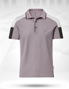 Chemise à manches longues pour homme en tissu tricoté uni, design décontracté et respirant, bleu, noir, blanc, bordure, 100 % coton, anti-boulochage - Product Image 2