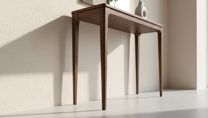 Muebles Modernos para Sala de Estar Estilo Vietnamita, Mesa de Centro Rectangular de Madera de Caucho Resistente en Color Blanco Perla, Chapa de MDF y Fresno, Color Rosa Empolvado PKP - Product Image 5