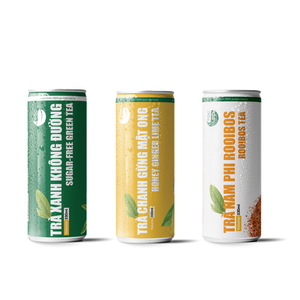 บรรจุภัณฑ์ชาสมุนไพรธรรมชาติฉลากส่วนตัว ชาดีท็อกซ์เพื่อสุขภาพ กระป๋องพลาสติกอะลูมิเนียม กระป๋องเครื่องดื่ม ชาโรยบอส จำนวนมาก - Product Image 3