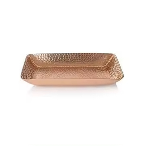 Bandeja Metálica Rústica Rectangular para Alimentos y Frutas, Bandeja Decorativa para Tienda, Fiesta, Hogar, Bandeja Metálica de Exhibición, Bandejas Metálicas para Servir - Product Image 6