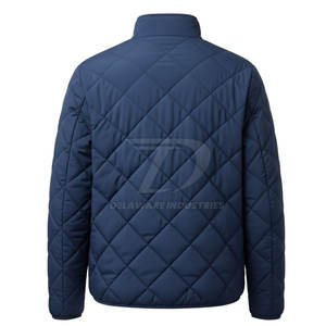 Chaquetas Acolchadas para Hombre, Patrón de Costura Duradero, Ajuste Cómodo, Perfectas para Uso Casual y Salidas Invernales - Product Image 2