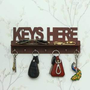Wood Craft Sweet Home Wooden <b>Key</b> Holder Decorative <b>Wall</b> Mounted <b>Key</b> <b>Hanger</b> <b>for</b> Living Room Entryway - Product Image 6