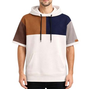 Mens Heavyweight Pullover Sweatshirt Polyester Cotton Crew Neck Solid Embroidered Winter <b>Hoodie</b> - Product Image 1