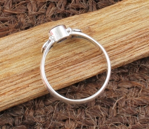 Bague en Tanzanite Naturelle en Argent Sterling 925 pour Femme, Pierre Précieuse Véritable Taillée, Pierre de Naissance de Décembre, Bijou Fin Classique pour Mariage, Pierre TZ - Product Image 6