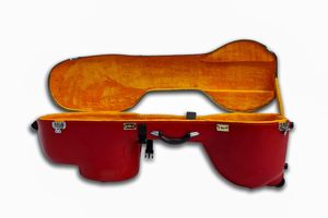 Estuche Rígido de Fibra de Vidrio Veena con Ruedas y Cierre de Hebilla para Transporte de Instrumentos de Cuerda - Product Image 2