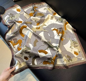 Tela de Satén Personalizada con Impresión para Bufandas, para Marca Privada en Europa e Israel, Eventos Corporativos, Regalos Empresariales, OEM, ODM - Product Image 4