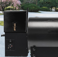 Kits de système d'alimentation automatique pour poêles à granulés et grills BBQ, avec contrôle Wi-Fi, trémie à alimentation automatique, température précise, en métal thermolaqué