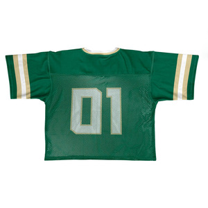 เสื้อลาครอสแขนสั้นตาข่ายแบบ OEM ปรับแต่งได้ ขายส่ง พิมพ์ลายชื่อและหมายเลขตามสั่ง โลโก้แบบกำหนดเอง โพลีเอสเตอร์ 100% - Product Image 1