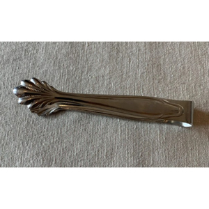 Fabulous Design Stainless Steel Sugar Tongs Mini Shell Shape Ice Cube Serving Tongs Metal Bar & Kitchen <b>Buffet</b> <b>Server</b> - Product Image 1
