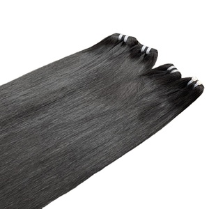 La mejor máquina de tejer de cabello humano Remy vietnamita recto de hueso de longitud larga doble trama VQ marca de cabello varios - Product Image 1