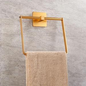 Coastal Style Shell Shape Metal Towel Holder <b>Wall</b> Mounted Rust Resistant Bathroom Decorative Brass Towel Bar Low Moq Rust Free - Product Image 6