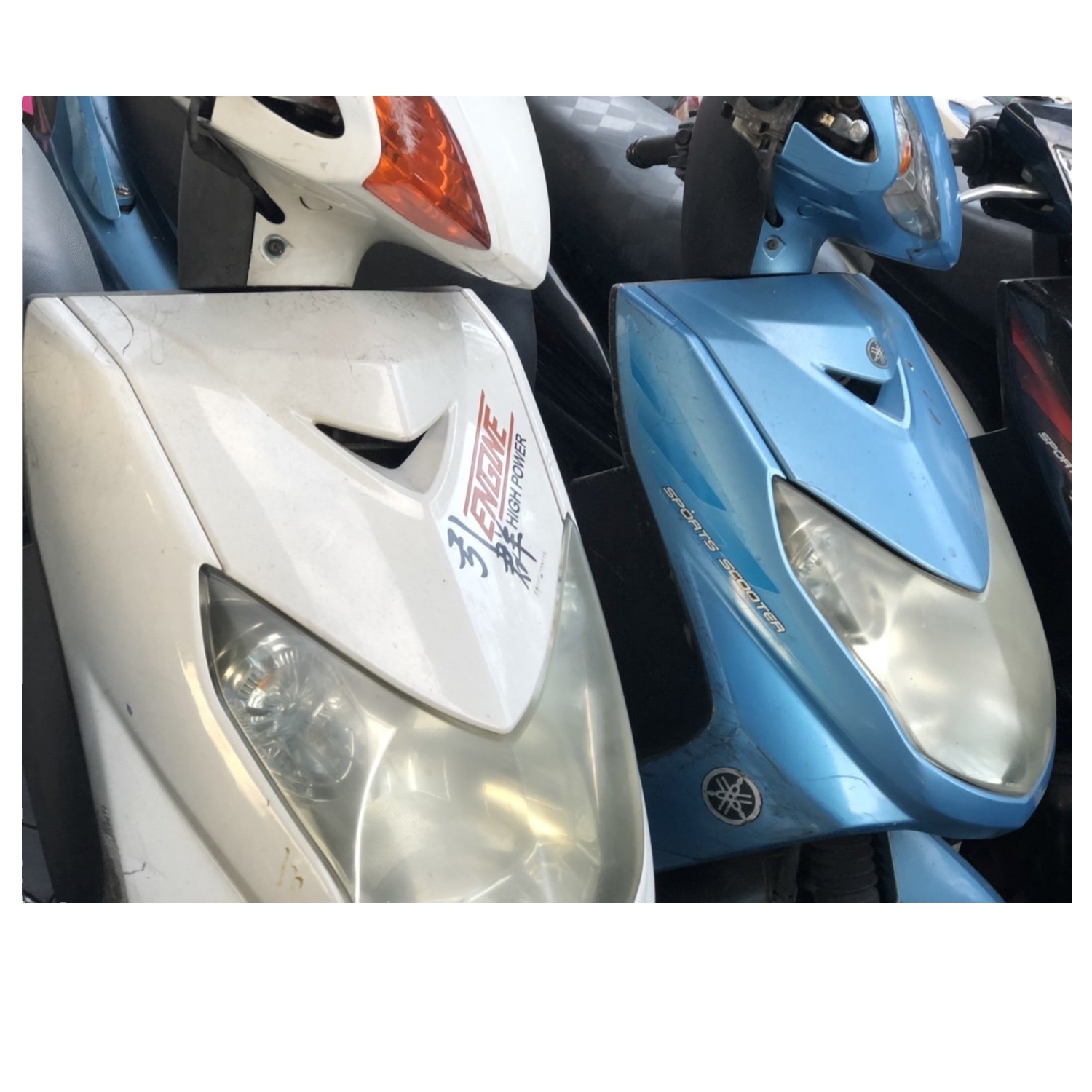 Sepeda motor kymco yamaha bekas dari Taiwan 150cc 125cc 100cc 50cc