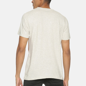 T-shirt pour homme en coton 100% tricoté à col rond, respirant, séchage rapide, vêtements décontractés de mode haut de gamme, prix bas, taille personnalisée - Product Image 2