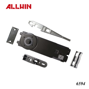 Patch inférieur de conception moderne, ferme-porte hydraulique en verre à ressort de sol pour usage hôtelier - Product Image 4