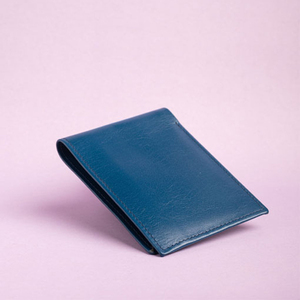 Cartera de Cuero Genuino Personalizada, Unisex, Bifold, para Tarjetas de Crédito, Cierre Abierto, Corta, de la Mejor Calidad, Delgada, Ligera, Frontal - Product Image 3