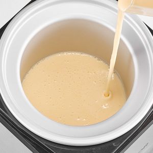 Large Capacity 2.11 Qt. Electric Automatic Ice <b>Cream</b> <b>Maker</b> Easy Operation Cleaning Stainless Steel Convenient Ice-<b>Cream</b> Machine - Product Image 6