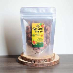 เม็ดมะม่วงหิมพานต์คั่วแบบไม่ปอกเปลือก พรีเมียม W240 รสเค็มเนียนนุ่ม ออร์แกนิค ยี่ห้อตงฟู่ ขายส่ง คั่วจากเวียดนาม 100 กรัม บรรจุซิปล็อค โรงงานส่งออก - Product Image 5