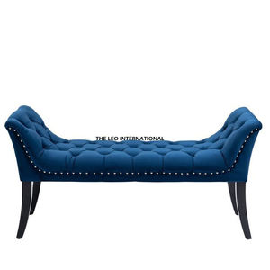 Mueble Otomano Moderno de Acero con Estructura en X, Revestimiento Plateado, Asiento Superior de Cuero Sintético Blanco, Accesorio Sencillo para el Hogar - Product Image 5