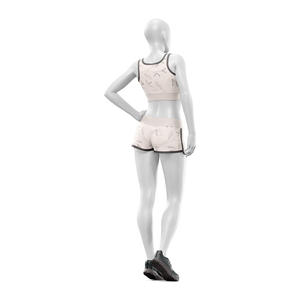 Ensemble de vêtements de yoga et de fitness pour femmes, taille plus, léger, écologique, respirant, imprimé, 2 pièces, sans couture, vêtements de sport pour femmes - Product Image 2