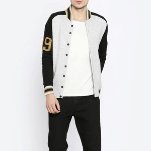 Veste de baseball Varsity pour homme Econex Sports High Street, en molleton d'hiver, avec broderie chenille personnalisée, manches en coton et patchwork de lettres - Product Image 3