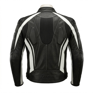 Men's Custom <b>Biker</b> Leather <b>Jacket</b> | Motorcycle Racing Motorbike Auto Racing Wear Online Sale - Product Image 2