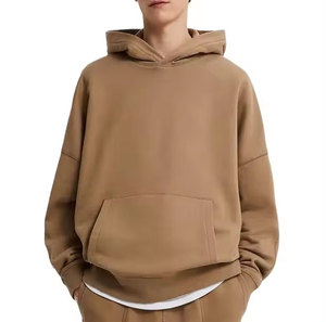 Men's <b>Warm</b> <b>Fleece</b> Pullover Hoodie Casual Sweatshirt Long Sleeve Hooded Top Soft Comfortable Wholesale Clothing - Product Image 1