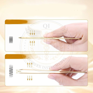 Pince à épiler en acier inoxydable pour extensions de cils et pince à angle de 90 degrés pour cils volume russe avec logo personnalisé – Outil de beauté - Product Image 5