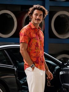 Men's Half Sleeve Printed Rayon Casual <b>Shirt</b> Regular Fit - Product Image 2