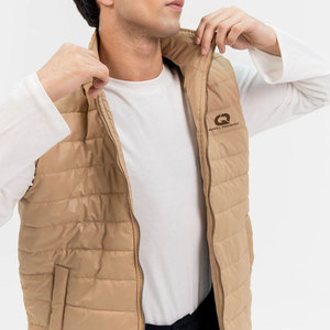 Price Custom <b>Men</b> Puffer <b>Vest</b> High Quality Breathable Quilted <b>Winter</b> Outerwear Body Warmer Comfortable Casual - Product Image 6