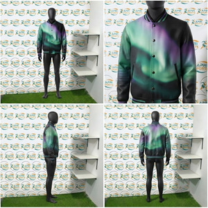 Veste varsity coupe-vent pour homme, inspirée des créateurs, à prix bas, style classique, streetwear universitaire, manteau tendance. - Product Image 6