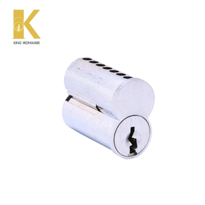 Cilindros de Cerradura de Fábrica con Inspección Completa, Cromo Satinado, Latón, 7 Pines, Ranura R, SFIC, para Seguridad de Puertas Residenciales - Product Image 4