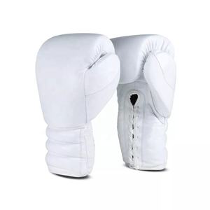 OEM Custom PU Leather Boxing Gloves Sparring 7oz Training Full Finger <b>Open</b> Palm UFC Martial Art Professional Lace-<b>Up</b> 2026 - Product Image 1