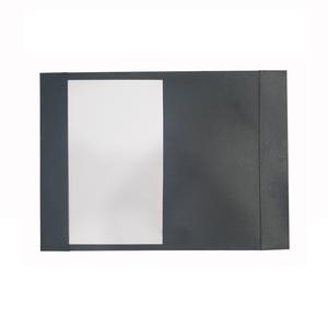 Customizable <b>Leather</b> Deskpad Holder with Folder Pattern PU <b>Leather</b> and Genuine <b>Leather</b> Options Features Custom Logo - Product Image 2