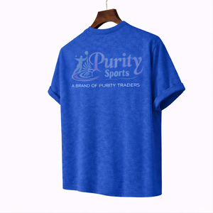 T-shirt pour homme Purity Sports sur mesure, design unique, séchage rapide, écologique, respirant, tissu 100% coton, manches courtes, coupe ample - Product Image 6