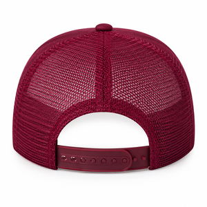 Custom Woven Patch Trucker <b>Cap</b> Nylon Front Panel Nylon Mesh Back Wholesale OEM Private Label For Summer Outdoor Wear - Product Image 4
